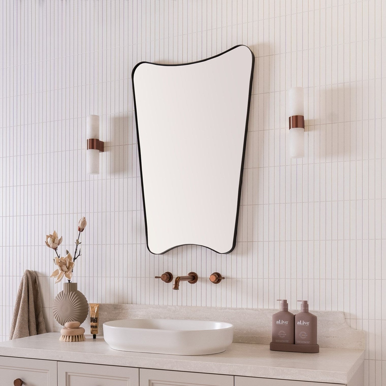 ADP Roma 600x900mm Framed Mirror