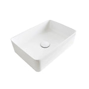 ADP Selma Ceramic Above Counter Basin - Matte White - Ideal Bathroom CentreTOPCSEL4028MW