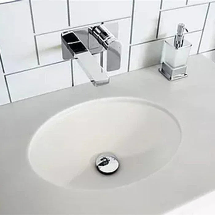 ADP Sincerity Solid Surface Inset/ Under Counter Basin - Matte White - Ideal Bathroom CentreTOPTSIN5037 - TS