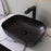 ADP Stadium Ceramic Above Counter Basin - Matte Black - Ideal Bathroom CentreTOPCSTA4632MB