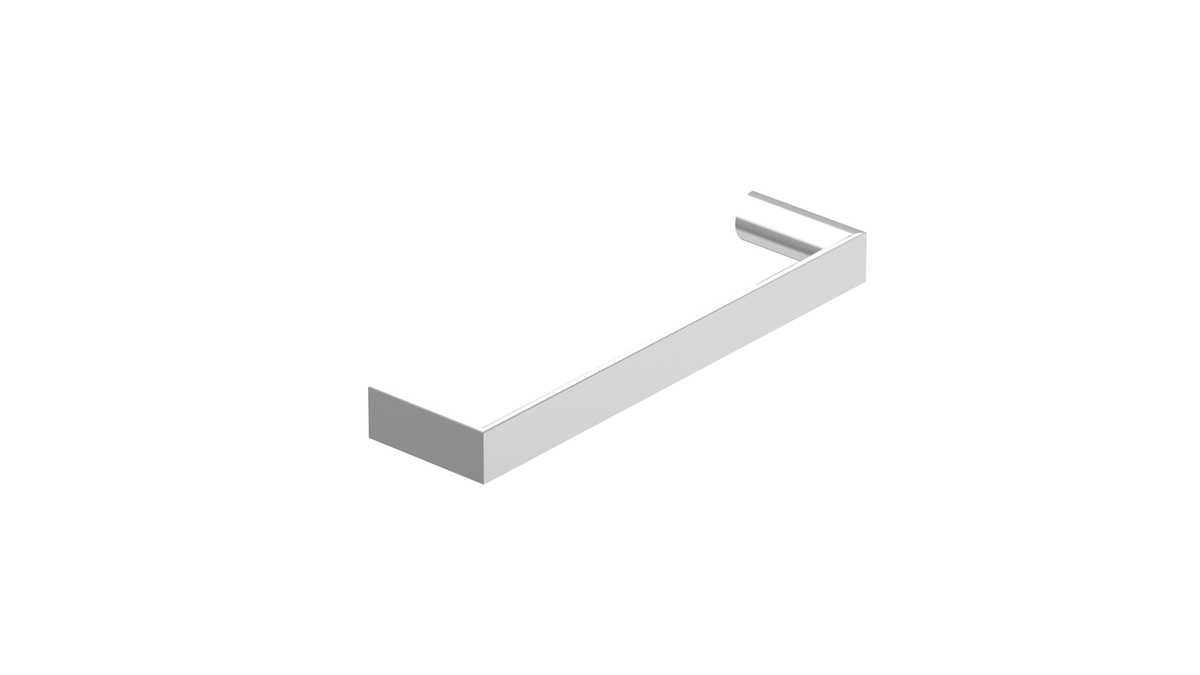 ADP Flat D Handle, Chrome