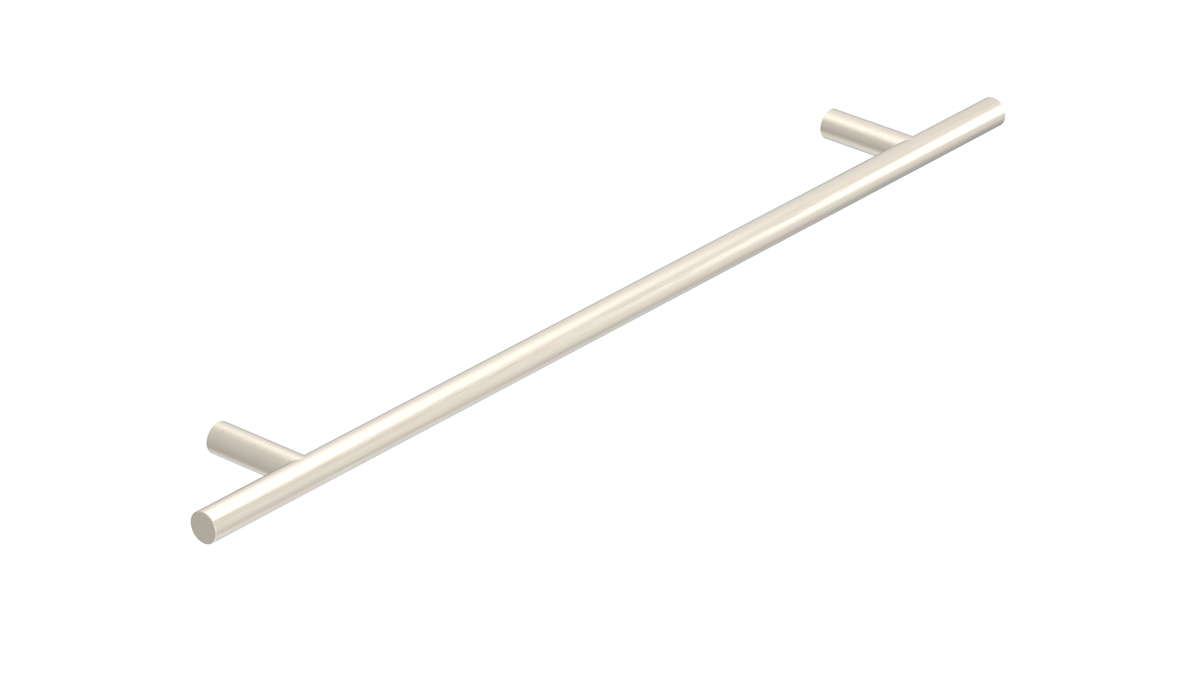 ADP Round Cross Bar Handle, Brushed Nickel