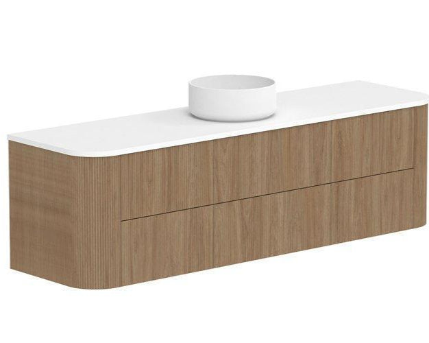 ADP Thirroul Curved Wall Hung Vanity - Ideal Bathroom CentreTHIFAW1500WHCCP1500mmCentre Basin