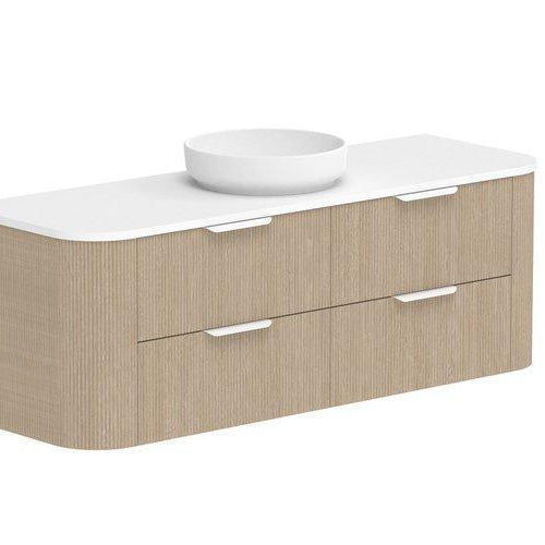 ADP Thirroul Curved Wall Hung Vanity - Ideal Bathroom CentreTHIFAW1200WHCCP1200mmCentre Basin