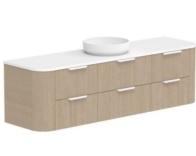 ADP Thirroul Curved Wall Hung Vanity - Ideal Bathroom CentreTHIFAW1500WHCCP1500mmCentre Basin