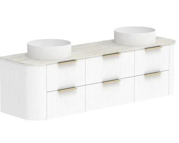 ADP Thirroul Curved Wall Hung Vanity - Ideal Bathroom CentreTHIFAW1800WHCCP1800mmCentre Basin