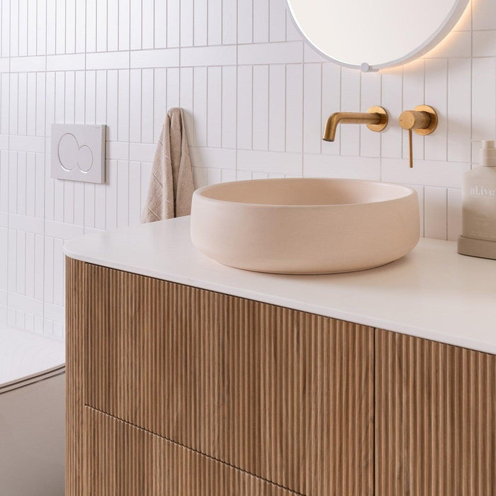 ADP Thirroul Curved Wall Hung Vanity - Ideal Bathroom CentreTHIFAW0750WHCCP750mmCentre Basin