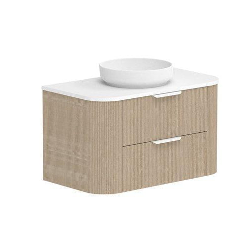 ADP Thirroul Curved Wall Hung Vanity - Ideal Bathroom CentreTHIFAW0750WHCCP750mmCentre Basin