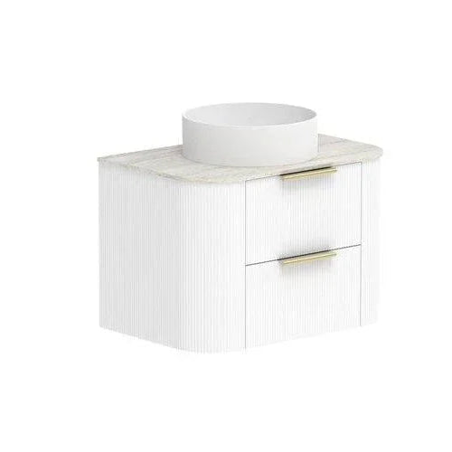 ADP Thirroul Curved Wall Hung Vanity - Ideal Bathroom CentreTHIFAW0750WHCCP750mmCentre Basin