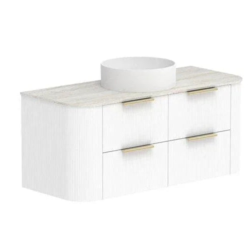 ADP Thirroul Curved Wall Hung Vanity - Ideal Bathroom CentreTHIFAW1200WHCCP1200mmCentre Basin