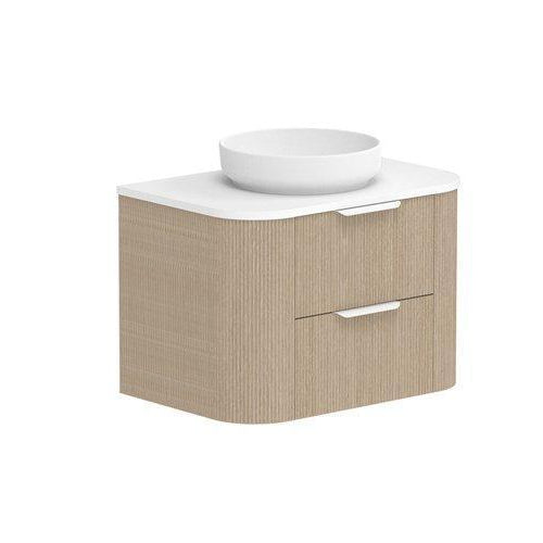 ADP Thirroul Curved Wall Hung Vanity - Ideal Bathroom CentreTHIFAW0750WHCCP750mmCentre Basin