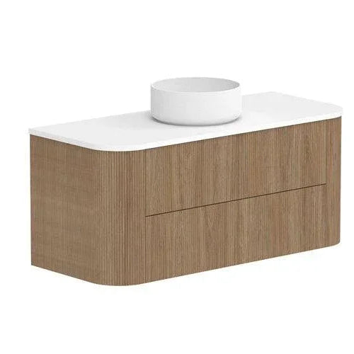 ADP Thirroul Curved Wall Hung Vanity - Ideal Bathroom CentreTHIFAW0900WHCCP900mmCentre Basin