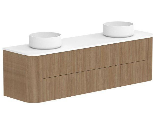 ADP Thirroul Curved Wall Hung Vanity - Ideal Bathroom CentreTHIFAW1500WHCCP1500mmCentre Basin