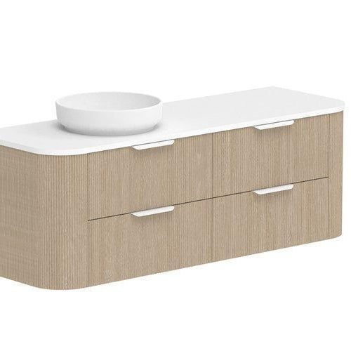 ADP Thirroul Curved Wall Hung Vanity - Ideal Bathroom CentreTHIFAW1200WHCCP1200mmCentre Basin