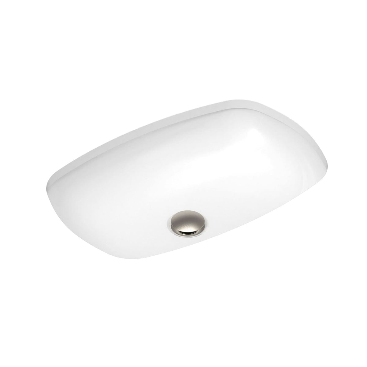ADP Carrie Ceramic Under Counter Basin, Gloss White