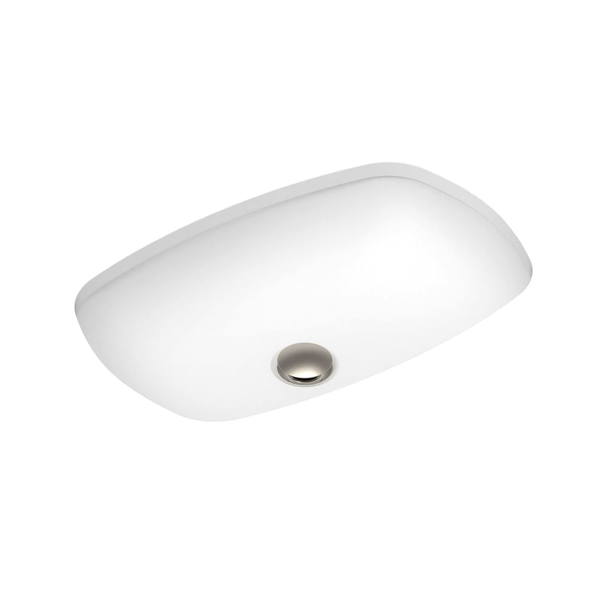 ADP Carrie Ceramic Under Counter Basin, Matte White ｜ Ideal Bathroom Centre