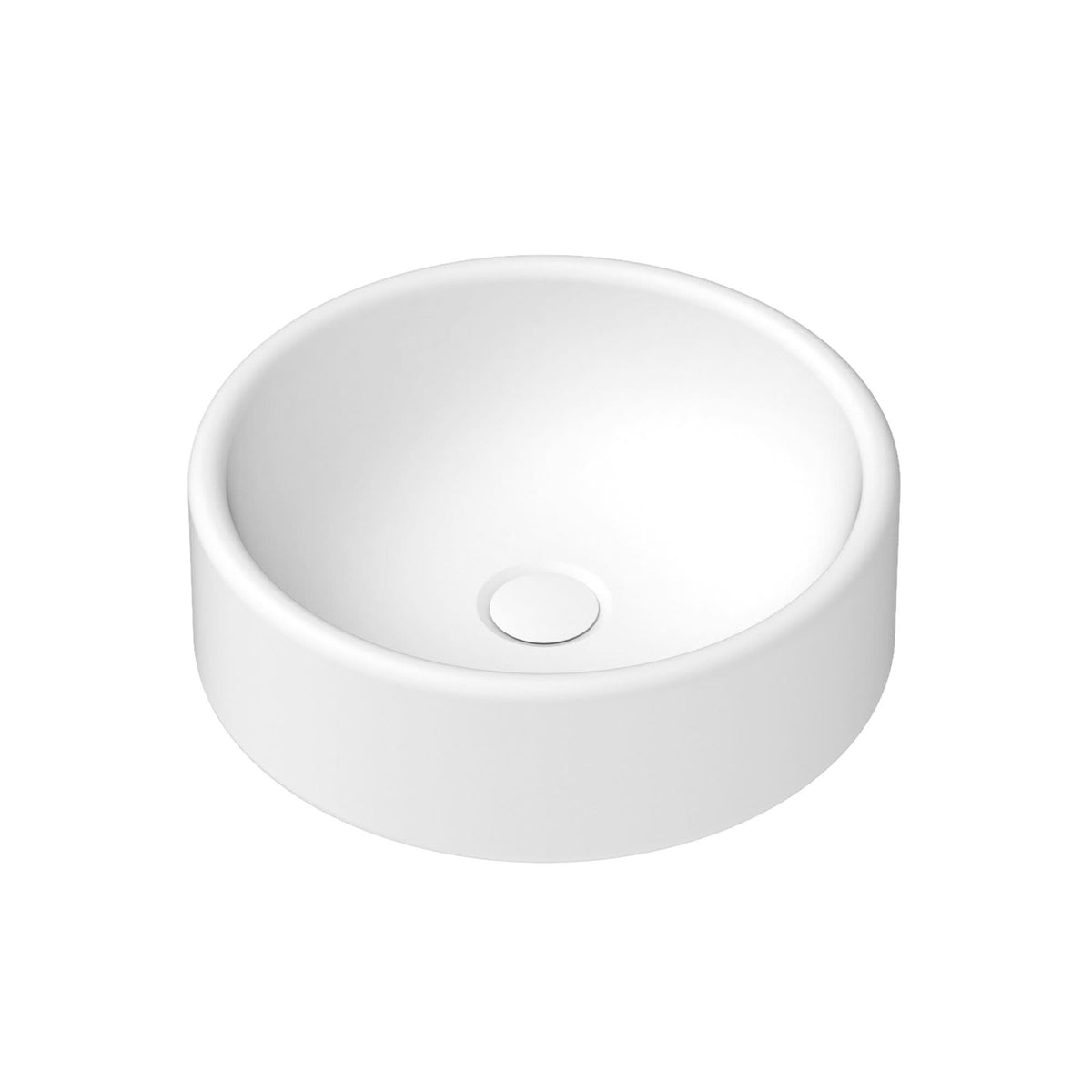 ADP Gerroa Ceramic Above Counter Basin, Matte White