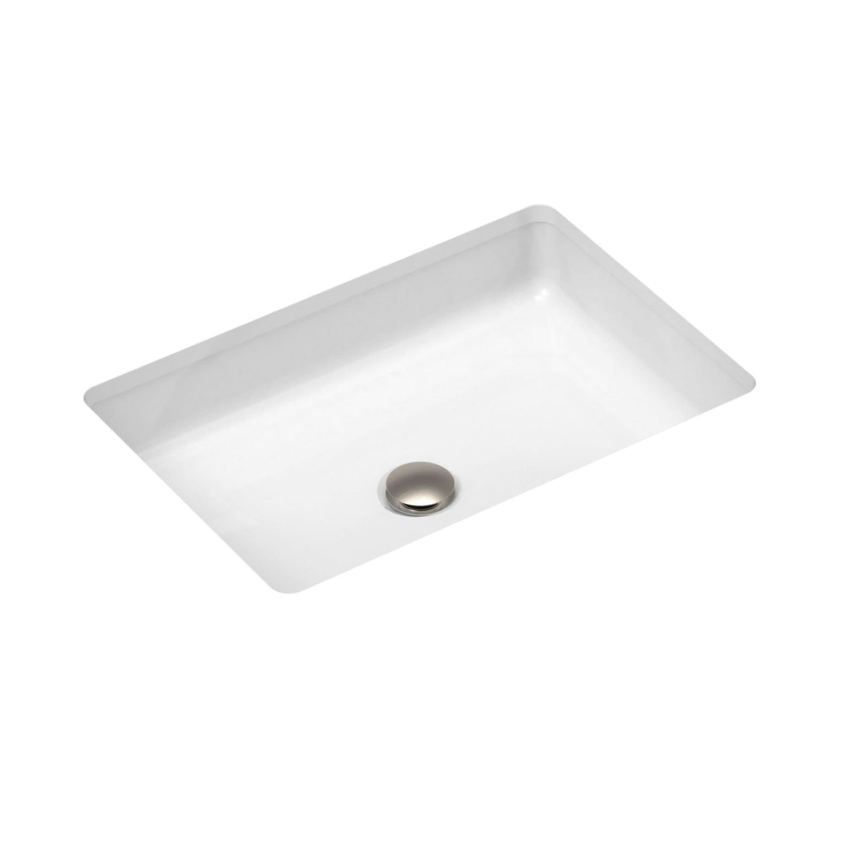 ADP Miranda Ceramic Under Counter Basin, Gloss White