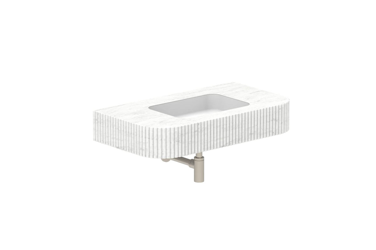 ADP Imperial 900 mm Durasein Wall Hung Basin, Blossoming