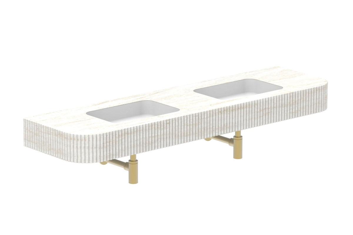 ADP Imperial 1800 mm Durasein Wall Hung Basin, Sakal