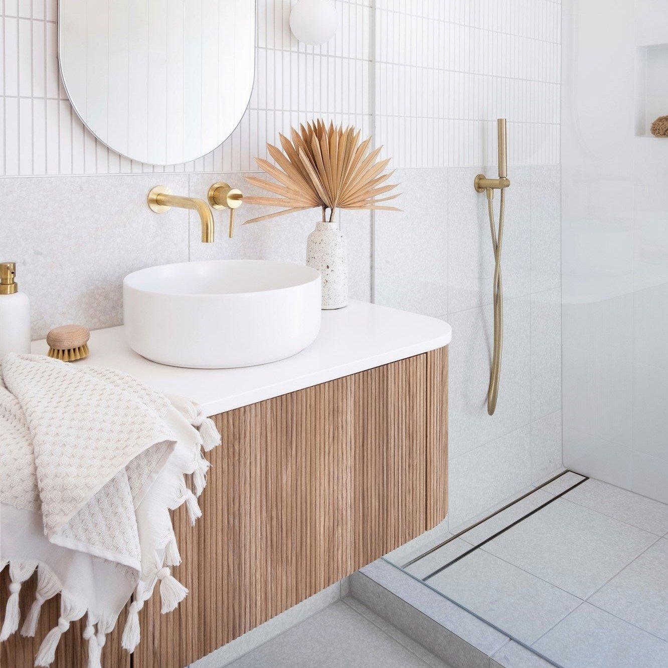 ADP Waverley Curved Wall Hung Vanity - Ideal Bathroom CentreWAVFAS0750WHCCP750mmCentre Basin