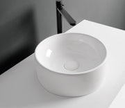 Studio Bagno Apartment 35 Round, Gloss White