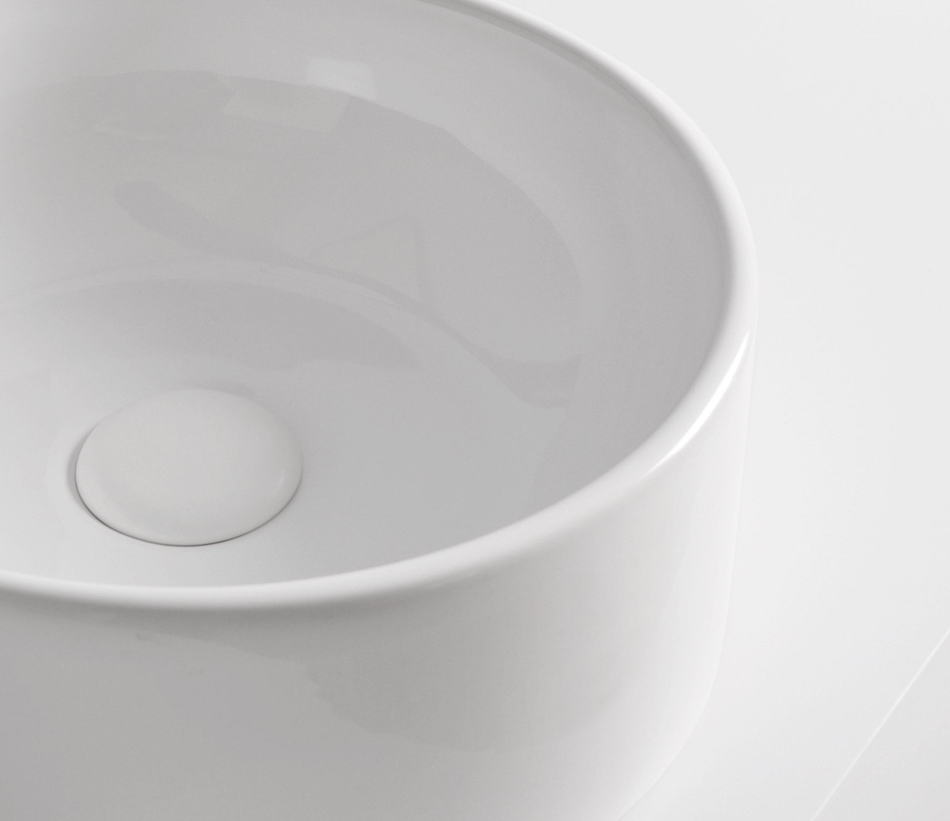 Studio Bagno Apartment 35 Round, Gloss White