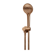 Meir Round Hand Shower on Swivel Bracket, Lustre Bronze