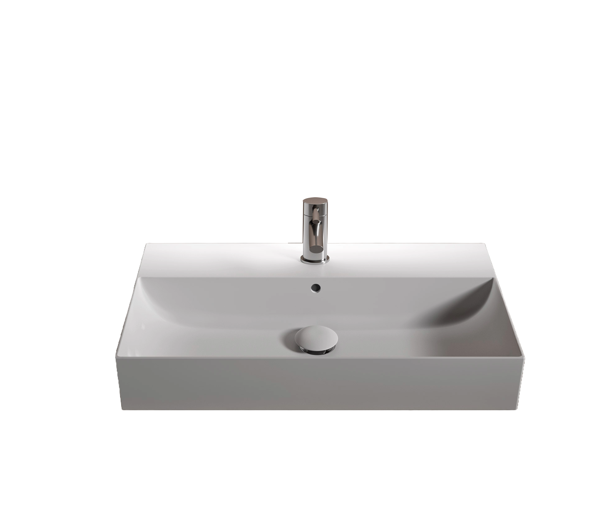 Studio Bagno Bahia 80 Bench/Wall Basin 3TH - Matte White