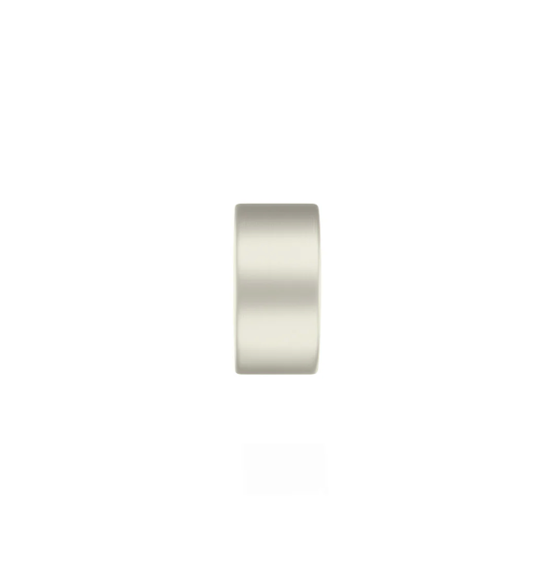 Meir Circular Wall Taps, Brushed Nickel