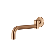 Meir Round Swivel Wall Spout, Lustre Bronze