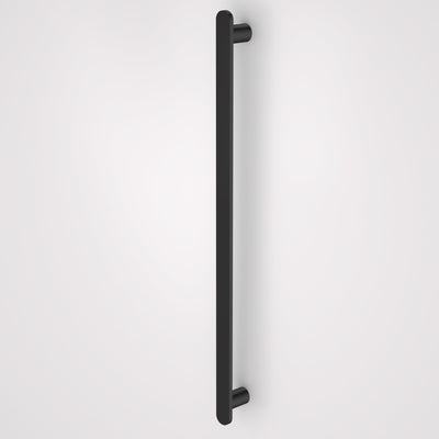 Caroma Urbane II Heated Towel Rail - Vertical (Transformer not included), Matte Black