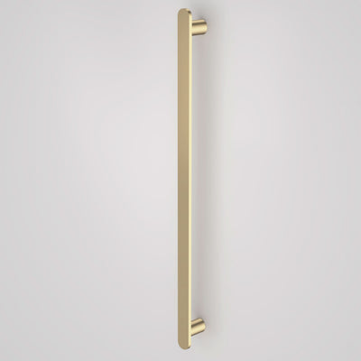 Caroma Urbane II Heated Towel Rail - Vertical (Transformer not included), Brushed Brass