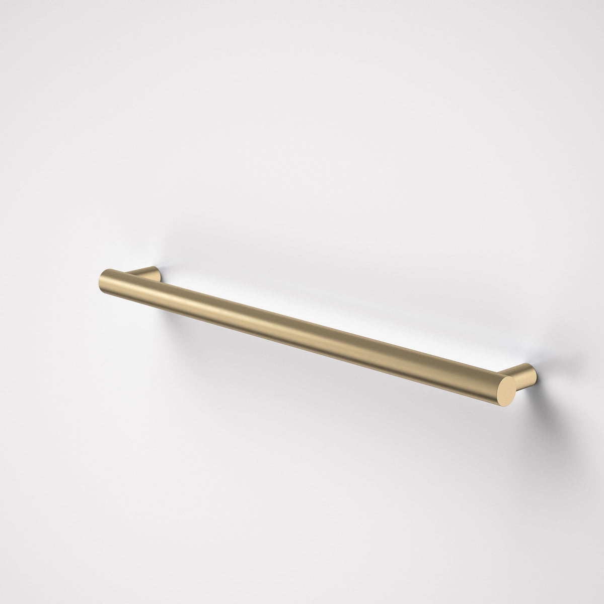 Caroma Liano II Heated Towel Rail - Horizontal (Transformer not included), Brushed Brass