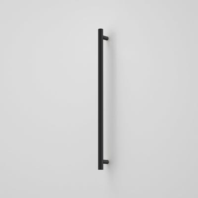 Caroma Liano II Heated Towel Rail - Vertical (Transformer not included), Matte Black