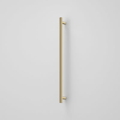 Caroma Liano II Heated Towel Rail - Vertical (Transformer not included), Brushed Brass