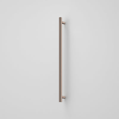 Caroma Liano II Heated Towel Rail - Vertical (Transformer not included), Brushed Bronze