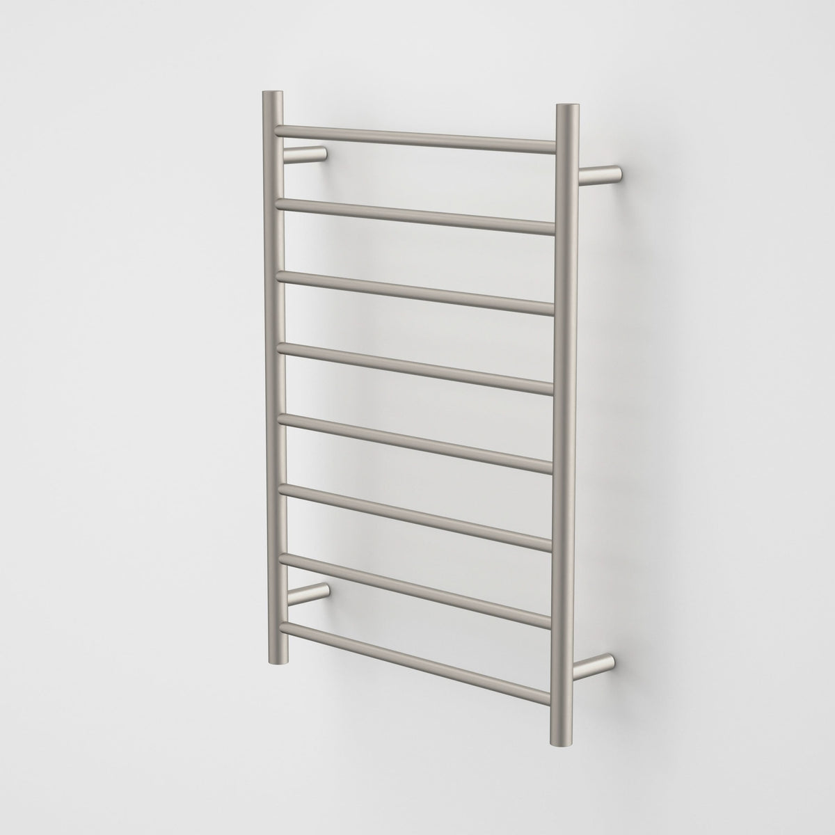 Caroma Liano II Heated Towel Ladder, Brushed Nickel