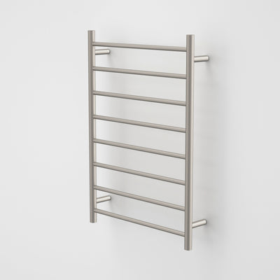 Caroma Liano II Heated Towel Ladder, Brushed Nickel