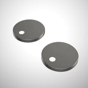 Caroma Toilet Seat Hinge Caps (Urbane / Contura / Riviere), Gunmetal