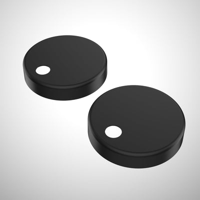 Caroma Toilet Seat Hinge Caps (Liano / Arc / Xena), Matte Black