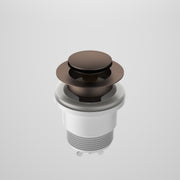 Caroma Bath/Basin Pop Up Disc Plug & Waste Compact, Brushed Bronze
