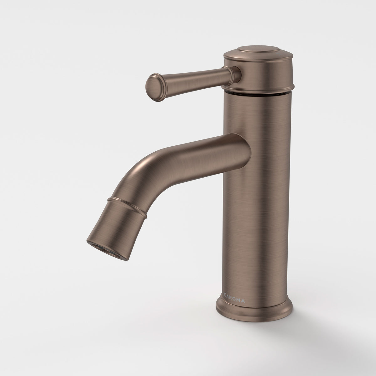 Caroma Riviere Basin Mixer, Brushed Bronze