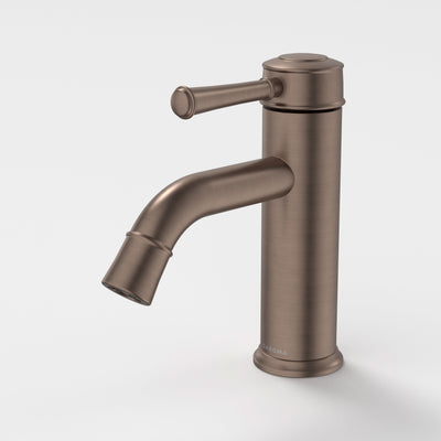 Caroma Riviere Basin Mixer, Brushed Bronze