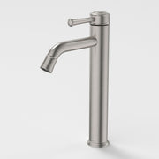 Caroma Riviere Tower Basin Mixer, Brushed Nickel