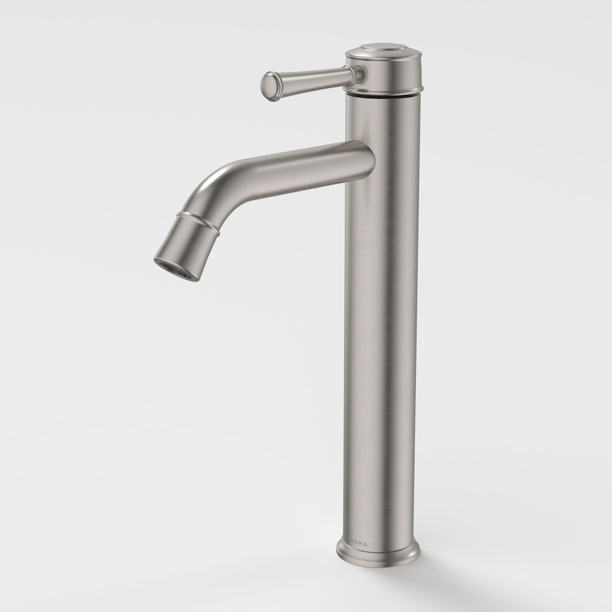 Caroma Riviere Tower Basin Mixer, Brushed Nickel