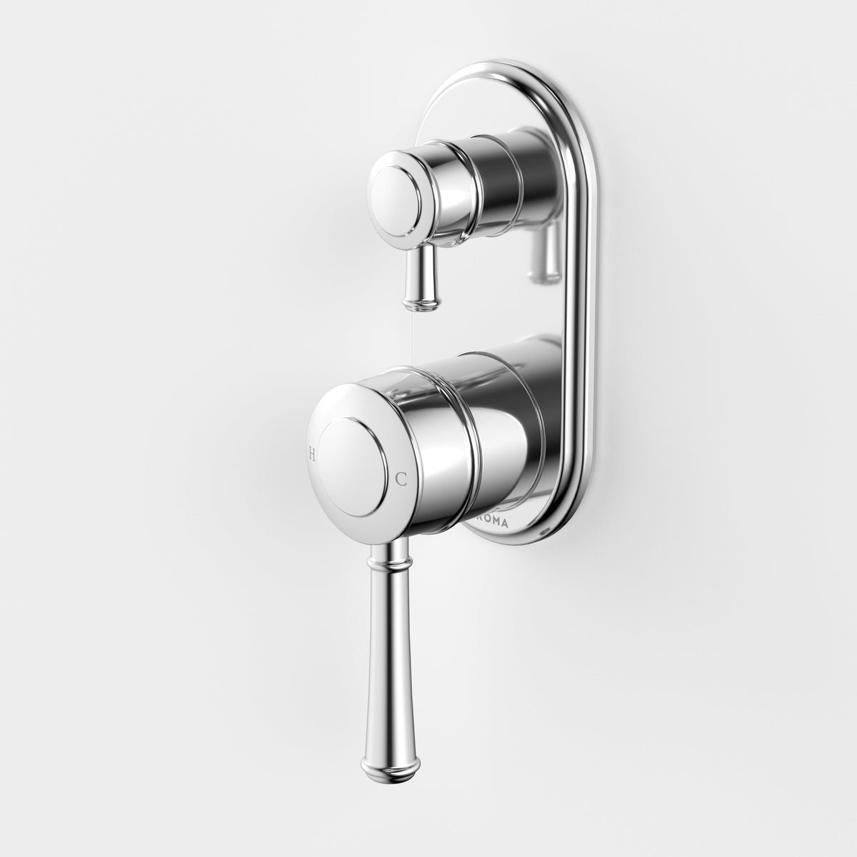 Caroma Riviere Bath/Shower Mixer with Diverter, Chrome