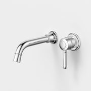 Caroma Riviere Wall Basin/Bath Mixer 175mm, Chrome
