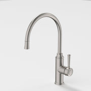Caroma Riviere Sink Mixer, Brushed Nickel