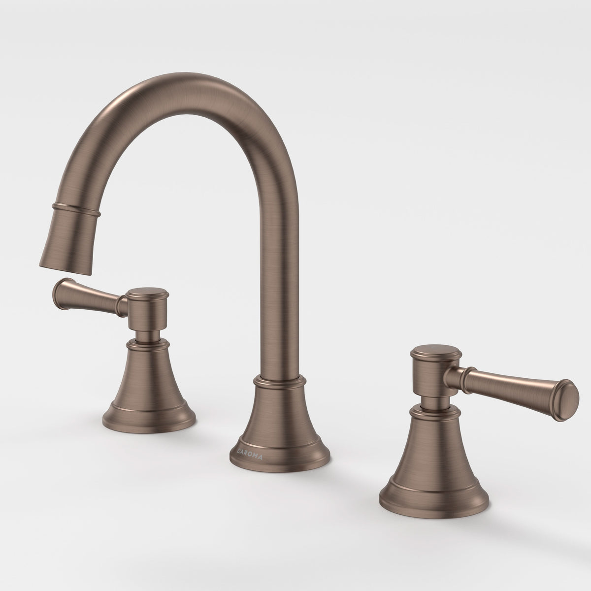 Caroma Riviere Basin Set, Brushed Bronze
